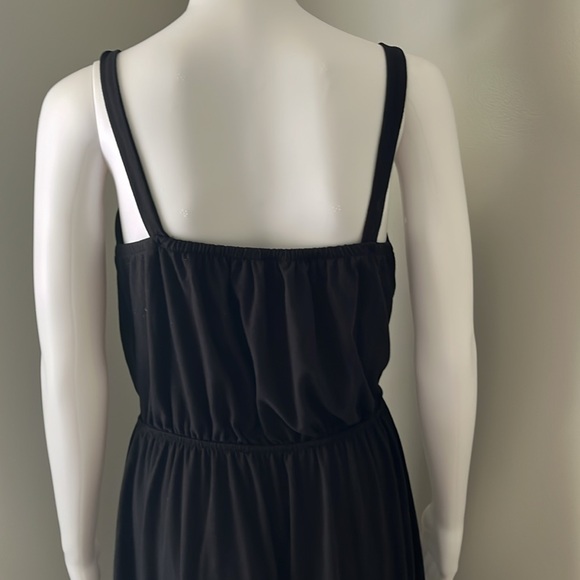 Lildy Tie Waist Black Maxi Sundress Size L/XL - Picture 9 of 11